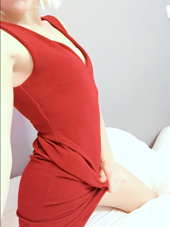 sexy red dress