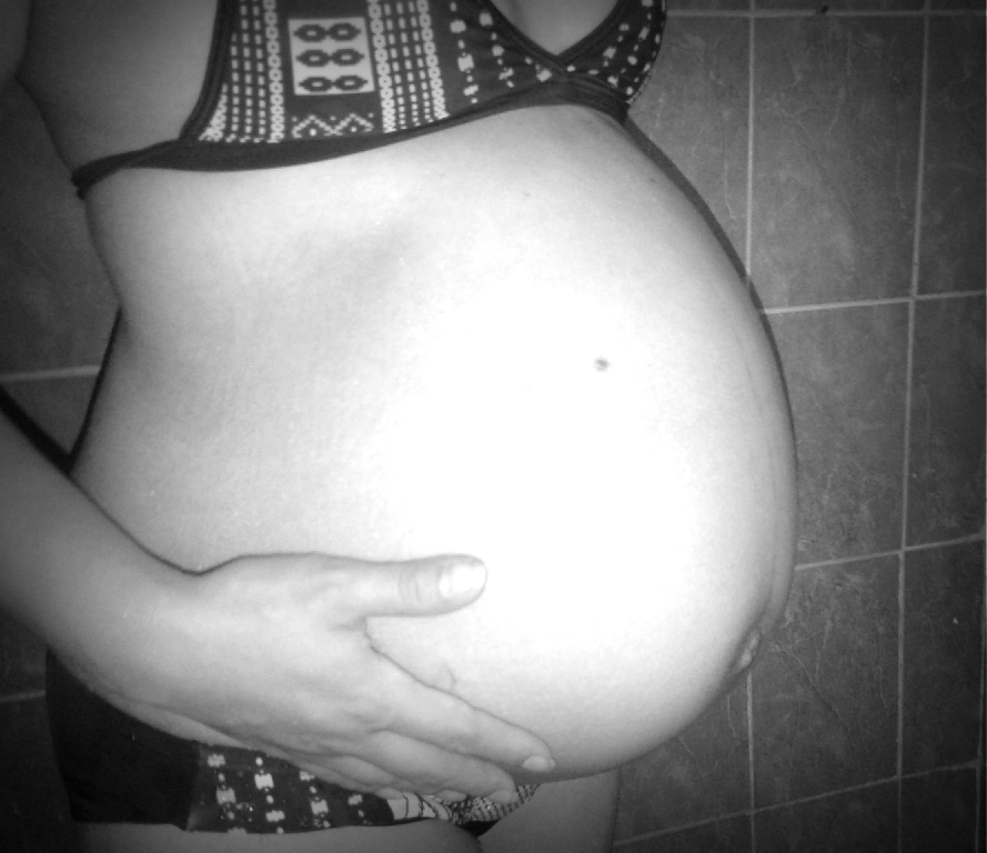 Beautiful pregnant