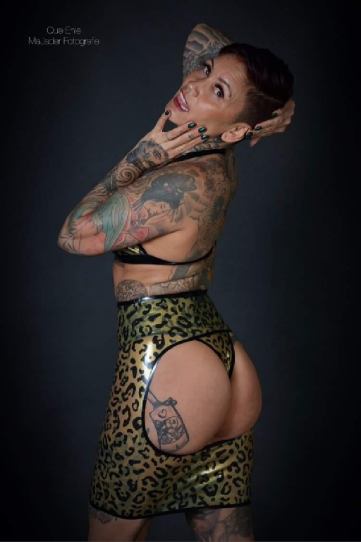 Glimmende Latexpakjes