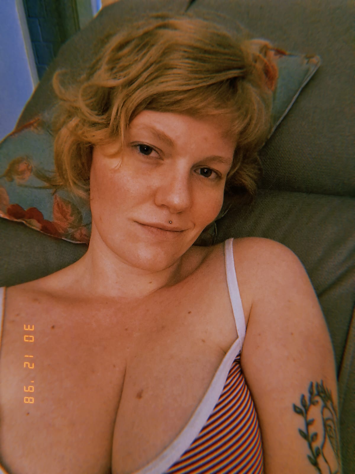 in bed
