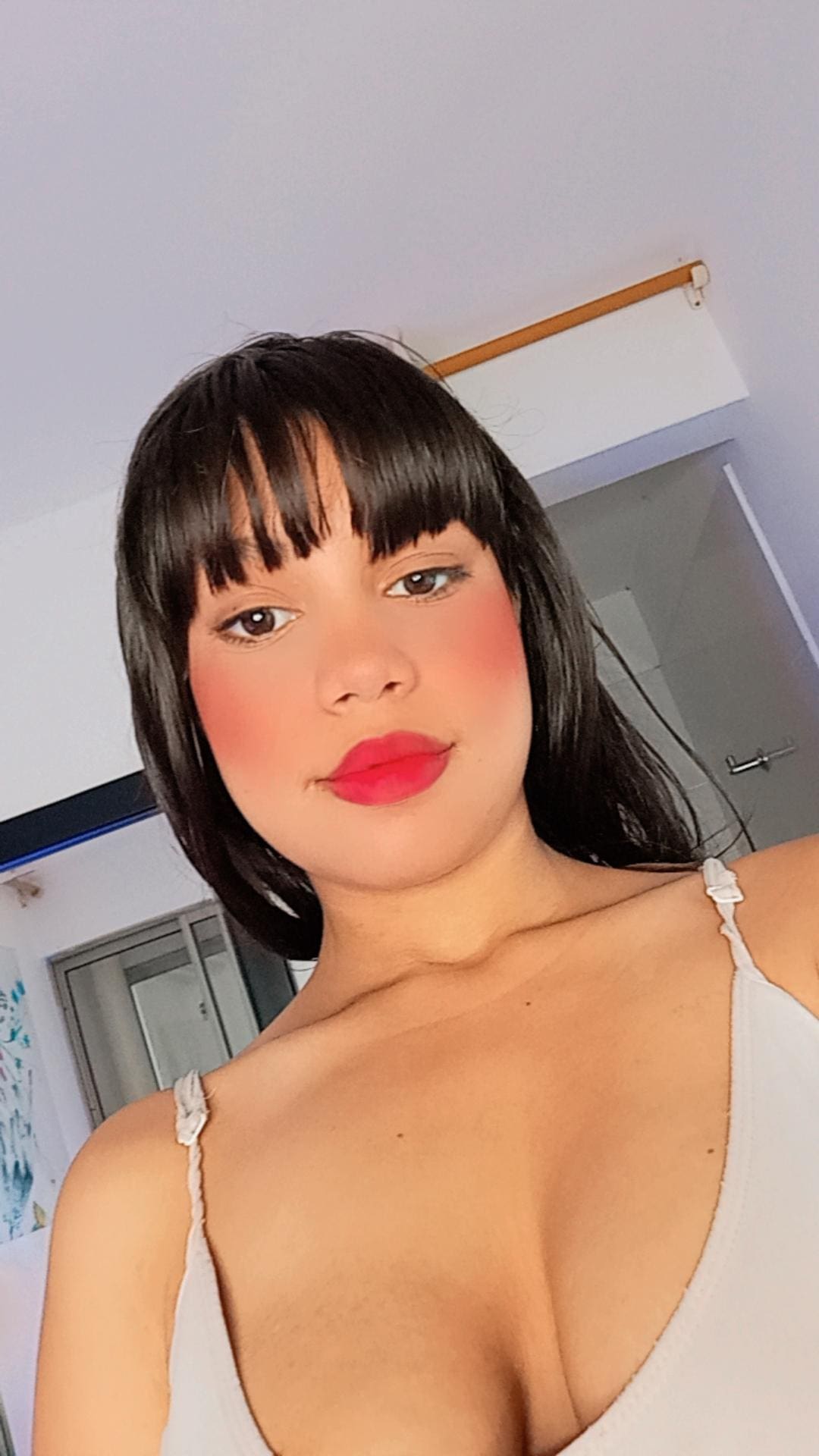 My face