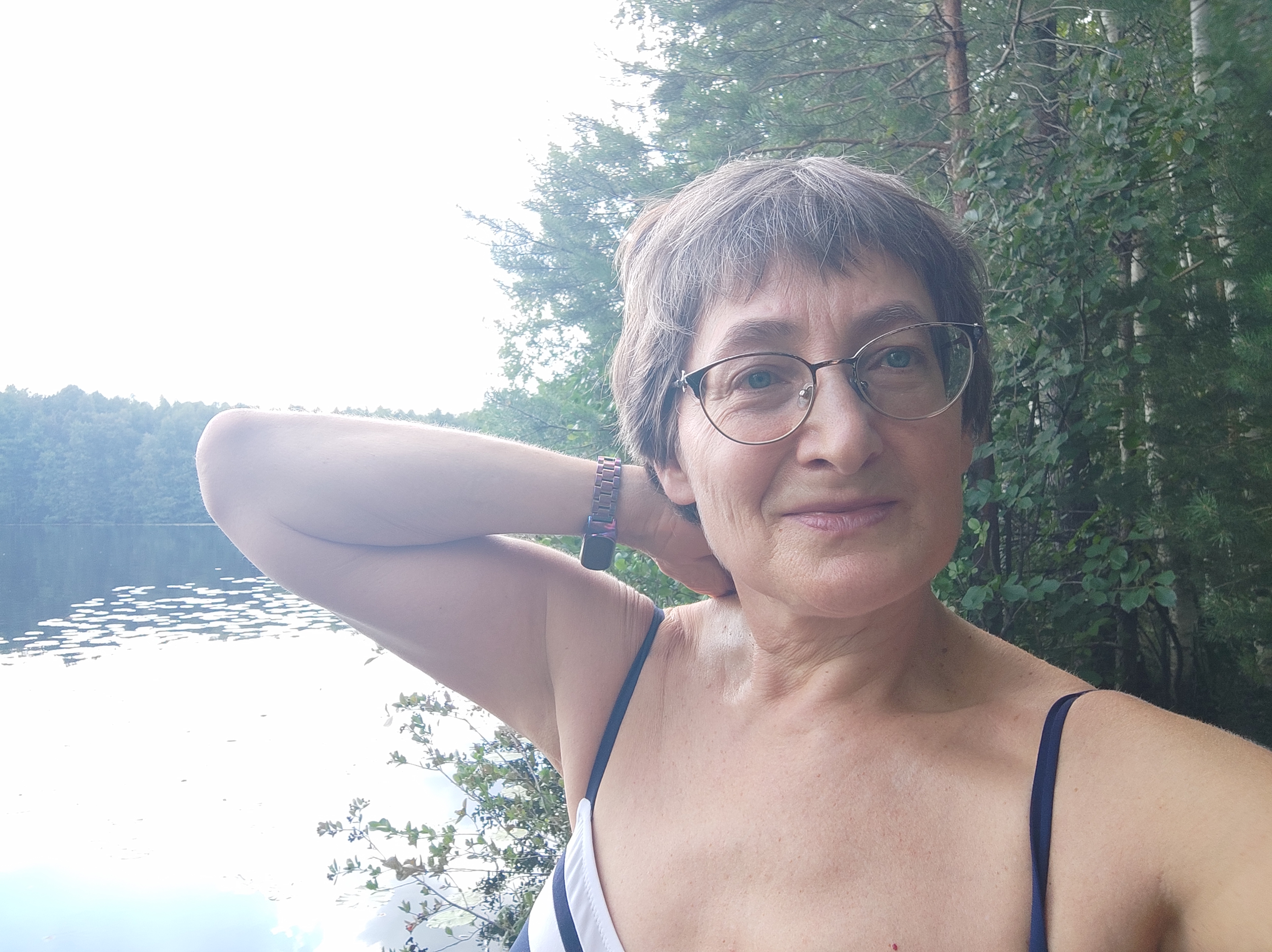 At the lake. August 2026
