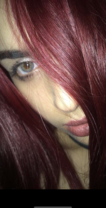 blond and red hair